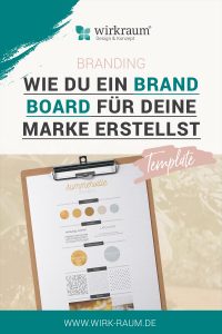 Erstelle dein Brand Board