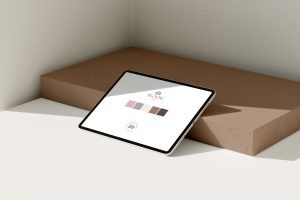 Brand Design Kit für Yoga Ayurveda Wellness und Beauty mit Logo und Sublogos
