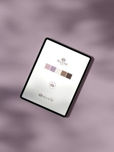 Brand Design Kit für Yoga Ayurveda Wellness und Beauty mit Logo und Sublogos