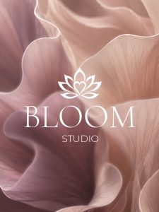 Brand Design Kit für Yoga Ayurveda Wellness und Beauty mit Logo und Sublogos